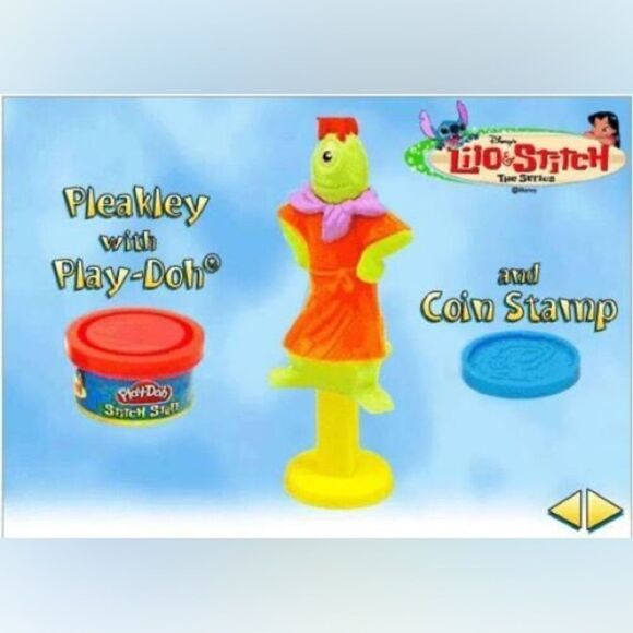 Lilo & Stitch Vintage Y2K McDonalds Happy Meal Toys (3) *SEALED* - Picture 5 of 8